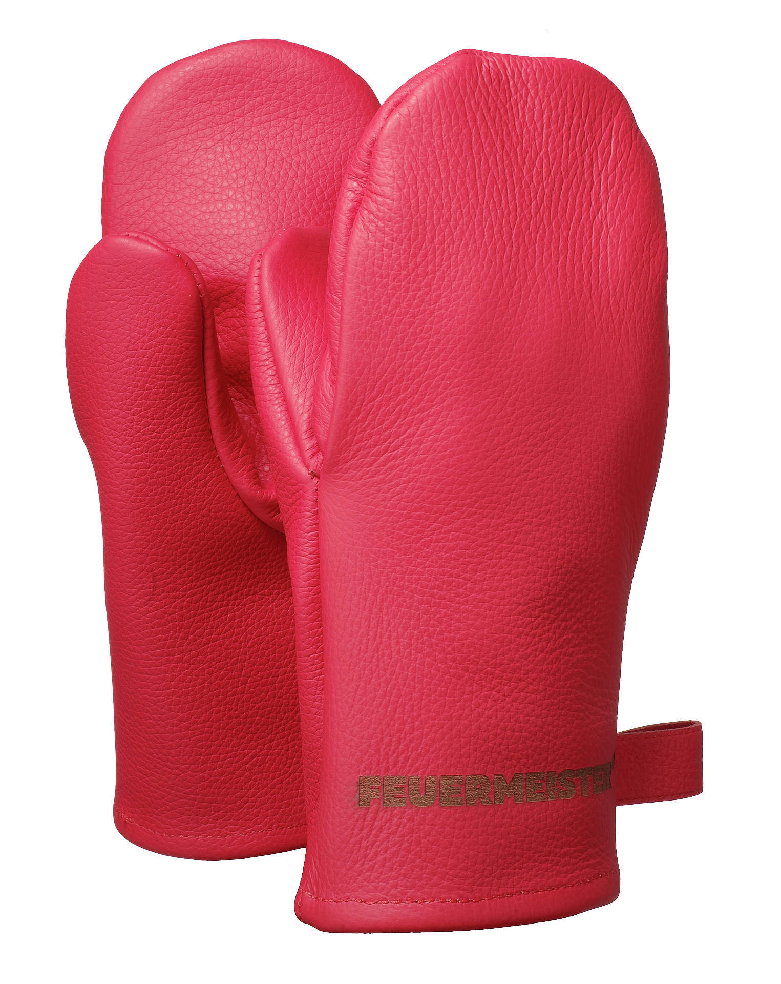 Feuermeister® Ofenhandschuhe | Nappaleder | rot