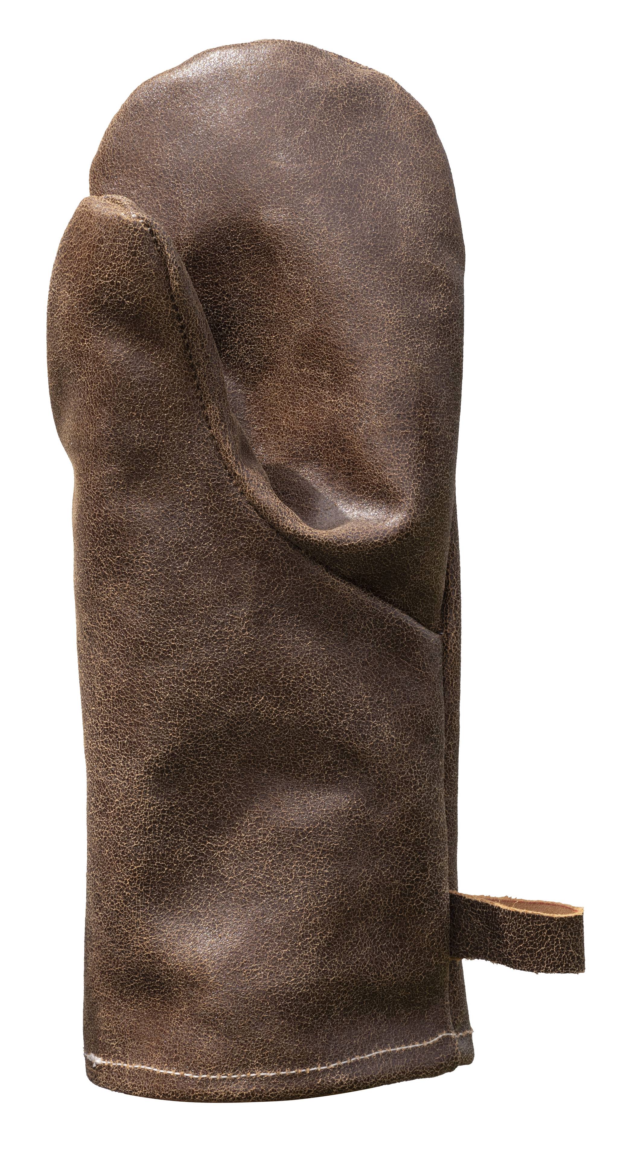 Feuermeister® Ofenhandschuhe | Antikleder | cognac