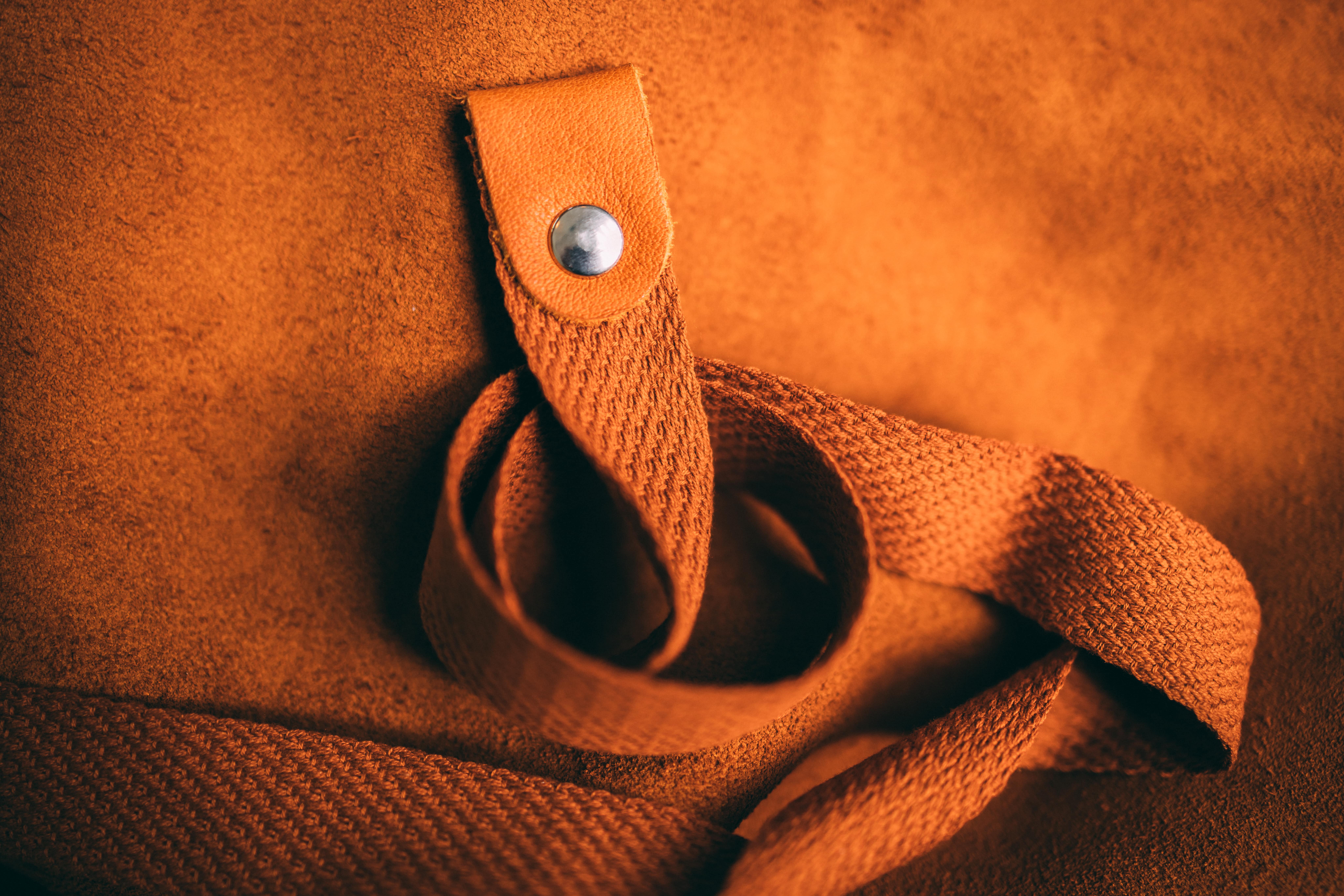 Feuermeisterin® Premium Lederschürze | Nackenberiemung | VegLine-Leder | cognac | braun