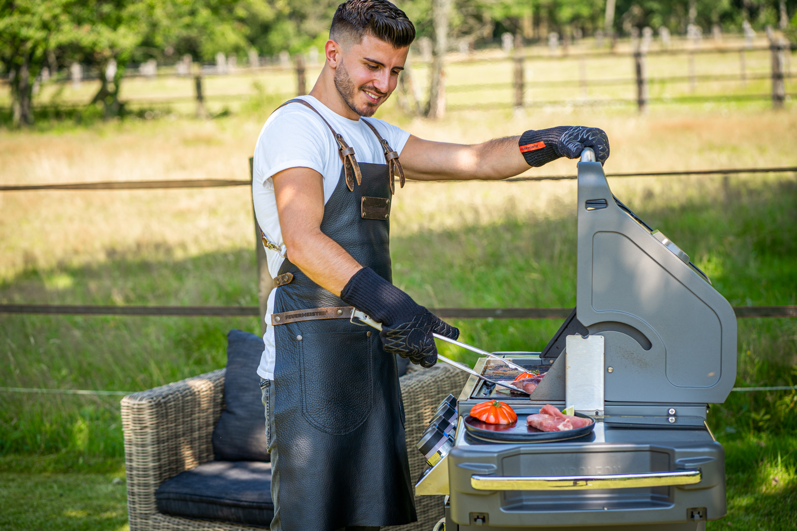 Food and best friend | Aramid-Grillhandschuhe
