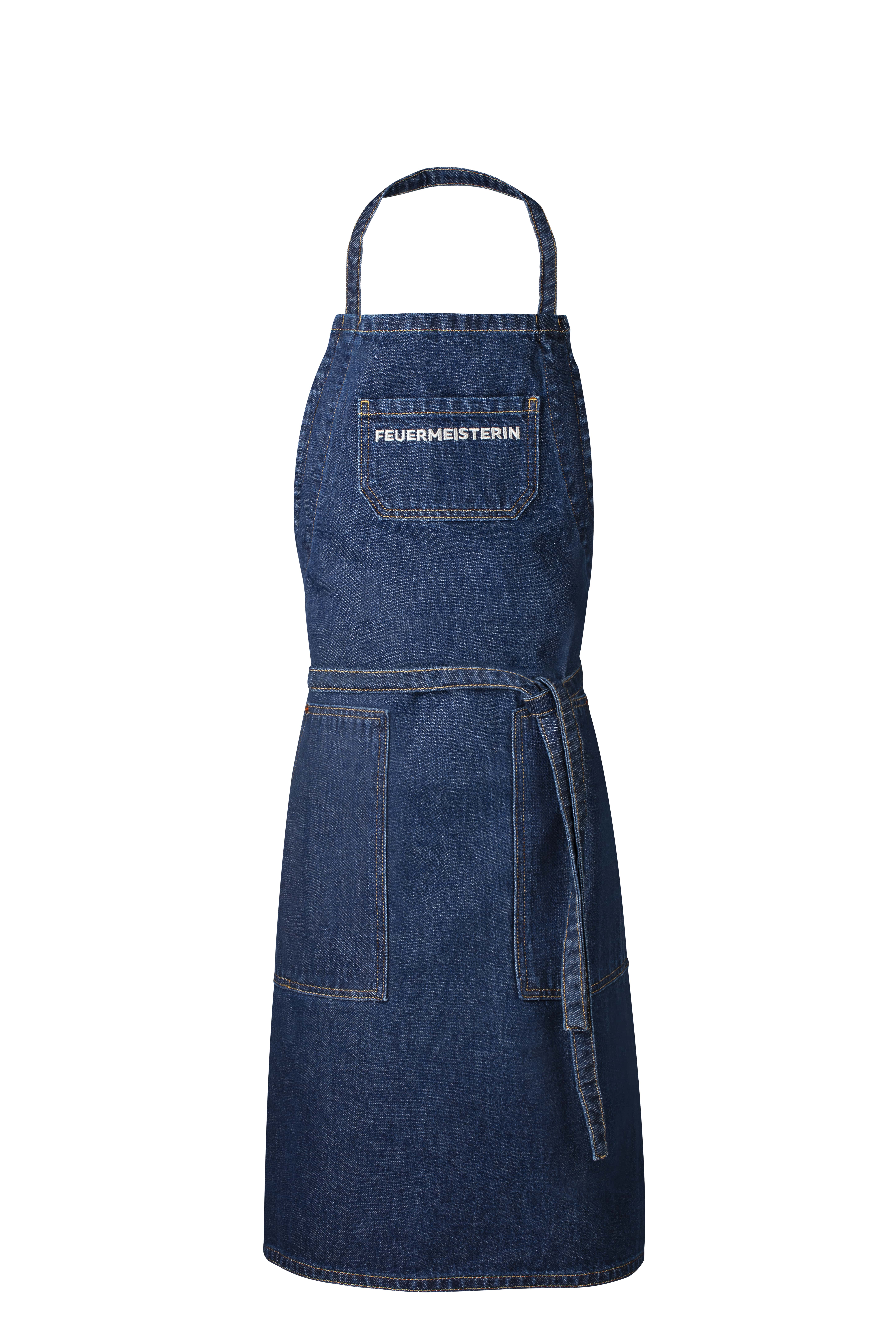 Feuermeisterin® Jeansschürze | blau