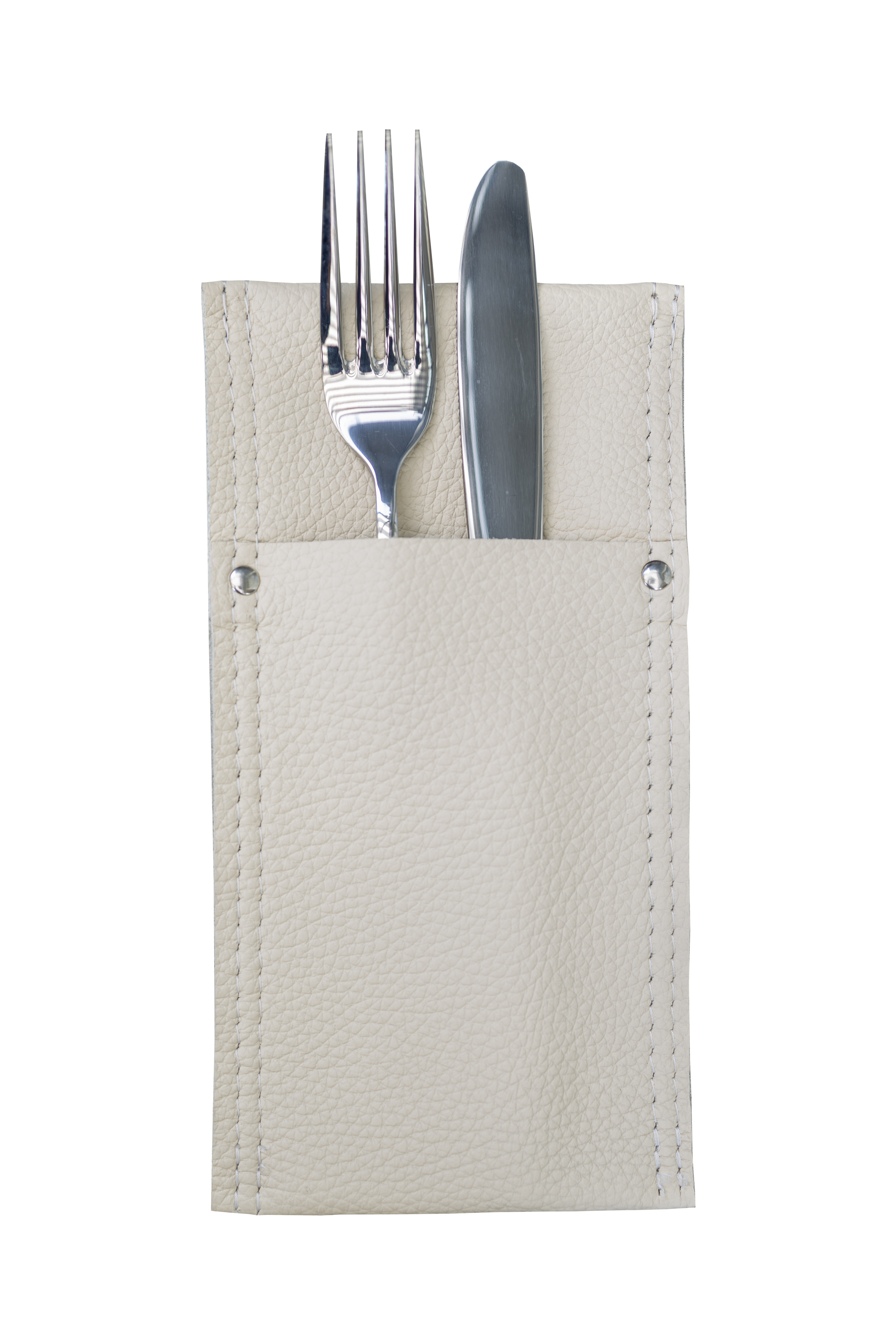 Feuermeister® Besteckbeutel Nappaleder 2er Set