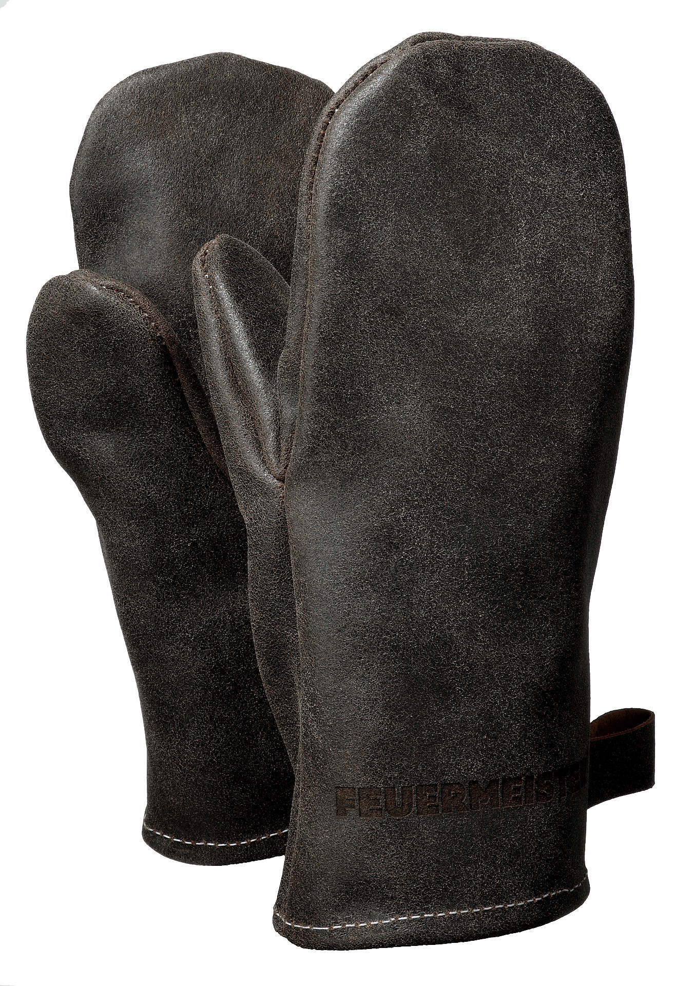 Feuermeister® Ofenhandschuhe | Antikleder | anthrazit